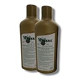 Woll-Shampoo Gold mit Lanolin 2er Set von Schmees 2000ml, Wollreiniger, Wollshampoo, Waschmittel