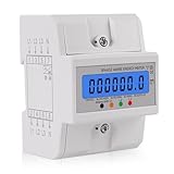 Dreiphasenzähler 3 Phasen Stromzähler 4 Leiter 3x230V/400V...