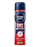 NIVEA MEN Dry Extreme Deo Spray (150 ml), Anti-Transpirant schützt vor allen Arten des Schwitzens, starkes Deodorant mit hochwirksamem Zinkkomplex