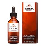 Tabac® Original | Bartöl mit dem unverwechselbaren Duft von Tabac Original - verleiht Glanz und Geschmeidigkeit für ein gepflegtes Bartgefühl - Original Seit 1959 | 50ml