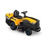 STIGA Estate 384e Elektro-Rasentraktor, 48V 30Ah Akku, Schnittbreite 84cm, 240L Fangsack, für Gärten bis 3000m²
