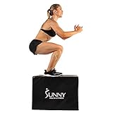 Sunny Health & Fitness Unisex-Adult No. 072 3-in-1-Schaum-Plyo-Box Boxsets, schwarz, One Size