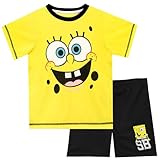 SPONGEBOB SQUAREPANTS Jungen Schlafanzug Mehrfarbig 152