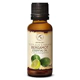 Bergamotte Ätherisches Öl 30ml - 100% Reine und Natürliches - Bergamotteöl für Aromatherapie - Sauna - Aromatisches Bad - Raumduft - der Duftlampe