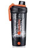 VOLTRX Shaker Flasche, Gallium USB C wiederaufladbare...