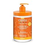 Cantu Reinigungscreme-Shampoo, sulfatfrei, in Salongröße, 709 g