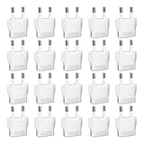 luxurious Europäischer Stecker-Adapter, Weißer Stecker-Adapter, 20 Stück, US-Zu-Europa-Stecker-Adapter, Europäischer -Typ-C-Stecker-Adapter, Europa-Stromkonverter, EU-Stecker