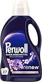 Perwoll Blütenmeer Waschmittel (27 Waschladungen), Feinwaschmittel reinigt sanft und erneuert dunkle Farben und Fasern, mit Dreifach-Renew-Technologie und verführerischem Duft