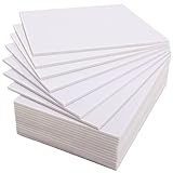 Worown 20 Pack A4 (21.7 x 30 cm) Kapa Platten, 5mm Schaumstoffplatte, Leichtschaumplatte für Präsentationen