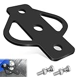 Abnehmbare Anhängerkupplung, 3-Wege-Anhängerkupplungsadapter mit Bolzen Stahl Kupplungsträger Anhänger Adapter für Rasentraktor ATV Golfwagen Hofwagen Gartentraktor Hitch