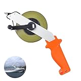 Präzises 50m Rollbandmaß mit ergonomischem Griff - Langlebiges Stahl Maßband für präzise Messungen (1)
