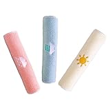 ibasenice 9 STK Baumwollhandtuch Babyhandtücher Geschenke für den einzug Besticktes Handtuch Baby-Bandana wasserabsorbierendes Handtuch waschbares kleines Handtuch verdicken Gesichtstuch