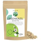 Alpi Nature Eibischwurzel Tee 500g, Marshmallow Root geschnitten und ungeschält, Eibisch Tee