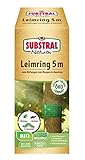 Substral Naturen Bio Leimring, Raupenleimring inkl. Bindedraht, gegen Raupen, Ameisen und andere Schadinsekten, 5m