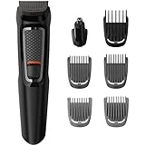 Philips Multigroom Series 3000 7-in-1, für Gesicht, Haare und Körper mit DualCut-Technologie (Modell MG3720/15)
