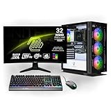 Ankermann Aero Gaming Bundle | Intel Core i7-13700F | Nvidia GeForce RTX 5070 12GB | 32GB DDR5 RAM | 1TB NVMe SSD | Windows 11 | WLAN & Bluetooth | MSI MAG 32 Zoll Curved WQHD Gaming Monitor | MSI