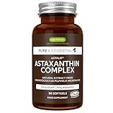 Astaxanthin Komplex, vegane & natürliche Antioxidantien,...