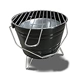 ACTIVA Camping Grill I Premium Mini Grill mobil & kompakt I Leistungsstarker & stilvoller Holzkohlegrill für ein gelungenes Barbecue