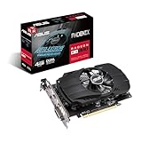 ASUS Phoenix Radeon RX 550 EVO 4GB Gaming Grafikkarte ( GDDR5, PCIe 3.0, 1x DVI, 1x HDMI 2.0b, 1x DisplayPort 1.4, PH-RX550-4G-EVO)