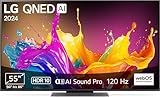 LG 55QNED86T6A TV 55' (139 cm) QNED Fernseher (α8 4K AI-Prozessor, HDR10, bis zu 120Hz) [Modelljahr 2024]