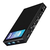 MeLE Quieter4C Lüfterloser Mini PC Windows 11 Pro 16GB DDR4 512GB ROM Micro PC Alder Lake N100(bis zu 3.4GHz) Kleiner Formfaktor PC USB-C 2 X HDMI 4K@60 Desktop-Computer mit drei Bildschirmen