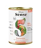 Dibaq Sense Getreidefreier Lachs, Vollfutter für Hunde, 380 g, 12 Stück