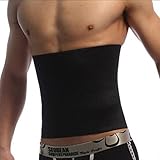 ULTNICE Herren Bauchgürtel Body Shaper Gürtel Bauch Shaper - Größe L