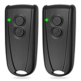 2 Stück garagentoröffner, Universal Garagentoröffner Fernbedienung, 433,92 MHz garagentoröffner, Garagentor Fernbedienung Kompatibel Hörmann Ecosta-r RSC2, RSE2