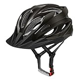 Shinmax Fahrradhelm Herren Damen mit Visier Abnehmbarer MTB Mountainbike Helm Fahrradhelme für Erwachsene Unisex Radhelm Leichtgewicht Atmungsaktiv Einstellbare Größe 57-62 cm