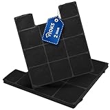 VIOKS SET 2x Aktivkohlefilter Dunstabzugshaube Filter Ersatz für Amica KF 17141 KF 17147 Aktivkohlefilter für Abzugshaube & Filter für Dunstаbzugshaube Kohlefilter Dunstabzugshаube Ersatzteile