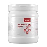 Magnesium Citrat Pulver | 500g | vegan, ohne Füll- und Zusatzstoffe | Magnesiumcitrat | Trimagnesiumdicitrat | Für 6 Monate