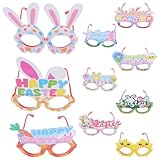 Alipis 10 Stück Teiliges Frühlingsfest Karikatur Hasen-Design Kunststoffrahmen Leichte Fotobox Accessoires für Kostüm und Festtagsdekoration