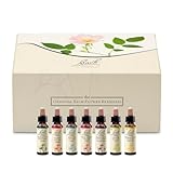 Original Bachblüten Tropfen Box: Alle 38 Bach-Blüten Essenzen + 2x RESCURA Rescue Tropfen, 40x10ml