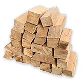 TNNature 30kg getrocknetes Feuerholz | Grillholz | Brennholz aus Buche | Holz aus nachhaltiger Deutscher Forstwirtschaft | sofort einsetzbar (25cm)