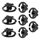 Kljuyhat Maskenhalter Skihelm, 8 StüCke Snowboardhelmhalter Clip Maskenhaken zum Befestigen Von Masken Am Helm, Skihelmhalter