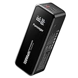 120W Power Bank 27000 mAh, Powerbank Klein Aber Stark Phone & Laptop Externe Handyakkus Schnell Aufladende USB C Input & Output with LCD Display für Smartphone Tablets und mehr