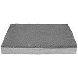 Sun Garden Buddy Orthopädisches Hundekissen 100x65x10cm Hellgrau/Meliert