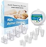 8 Stück Anti Schnarch Nasenspreizer, Anti Schnarch Nasenclip Schnarchstopper, Anti Snoring Verhindern Nasenklammer Schnarchen Stopper, Anti Schnarch Gerät, Weichem Silikon Nasendilator