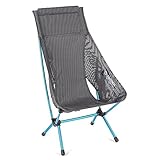 Helinox Chair Zero High-Back | Extra Leichter, bequemer und kompakter Campingstuhl (Black)