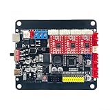 Besshepplo Für GRBL 3-Achsen-CNC-Controller-Board 32-Bit-Schrittmotor-Antrieb für Graviermaschine Router mit A4988-Treiber-USB-Kabel Dual-Y-Achsenunterstützung