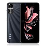 XGODY X17 Handy Günstig, Kostengünstiges 4G Smartphone, Smartphone ohne Vertrag mit 3390mAh, Android 10, 5,5' Display, 2GB RAM, 16GB ROM (erweiterbar auf 256GB), Dual-SIM, Face ID, GPS(Schwarz)