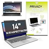 LAMA Blickschutzfilter für 14 Zoll Laptop Blickschutzfolie Blickschutzfilter Laptop Screen Filter Datenschutzbildschirmfilter mit Sichtschutz, Anti-Blaulicht und Blendschutz 16:10 (301 x 188 mm)