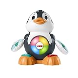 Fisher-Price HCJ59 - BlinkiLinkis Pinguin, Musikspielzeug Babyspielzeug und Kleinkinder, interaktives Lernspielzeug, Babyspielzeug ab 9 Monaten