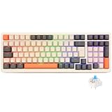 Rii Mechanische Tastatur Kabellos, Gaming Tastatur Bluetooth...