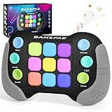 YouJabz Handheld-Spielekonsole, Quick Push Spiel Fidget Toys für Kinder Erwachsene, Pop Game It Elektronisches Spiel Antistress Spielzeug Geschenke für Kids (Grau)