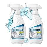 ZZLLOP 2024 Neu Fliesen und Fugenreiniger-Sprühgerät, Fliesenfugenreiniger für Alle Arten von Fliesen und Fugen Inhalt, Tile Grout Cleaner Sprayer (2pcs)