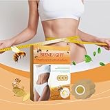 20 Stück Bienengift Lymphdrainage Patches, Bee Venom Schlankheits Patches Zum Formen des Körpers, Lymphdrainage Für Personen Jeden Alters