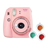 instax Sofort-Kamera Mini 9 Clear, Rosa (Pink)