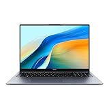 HUAWEI MateBook D 16 2024, 13th Gen Intel Core i5-13420H, 16GB RAM,1T SSD, 16 Zoll FullView Display, 1,72 kg leichten Gehäuse, Windows 11 Home, Space Gray