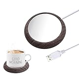 MYMULIKE Kaffeetassenwärmer,Tassenwärmer für Schreibtisch mit USB-Getränkewärmer Teetassenwärmer Bürowärmer Heizplatte für Tee, Wasser, Milch für Schreibtisch, Zuhause, Büro